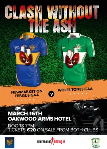 Wolftones v newmarket poster